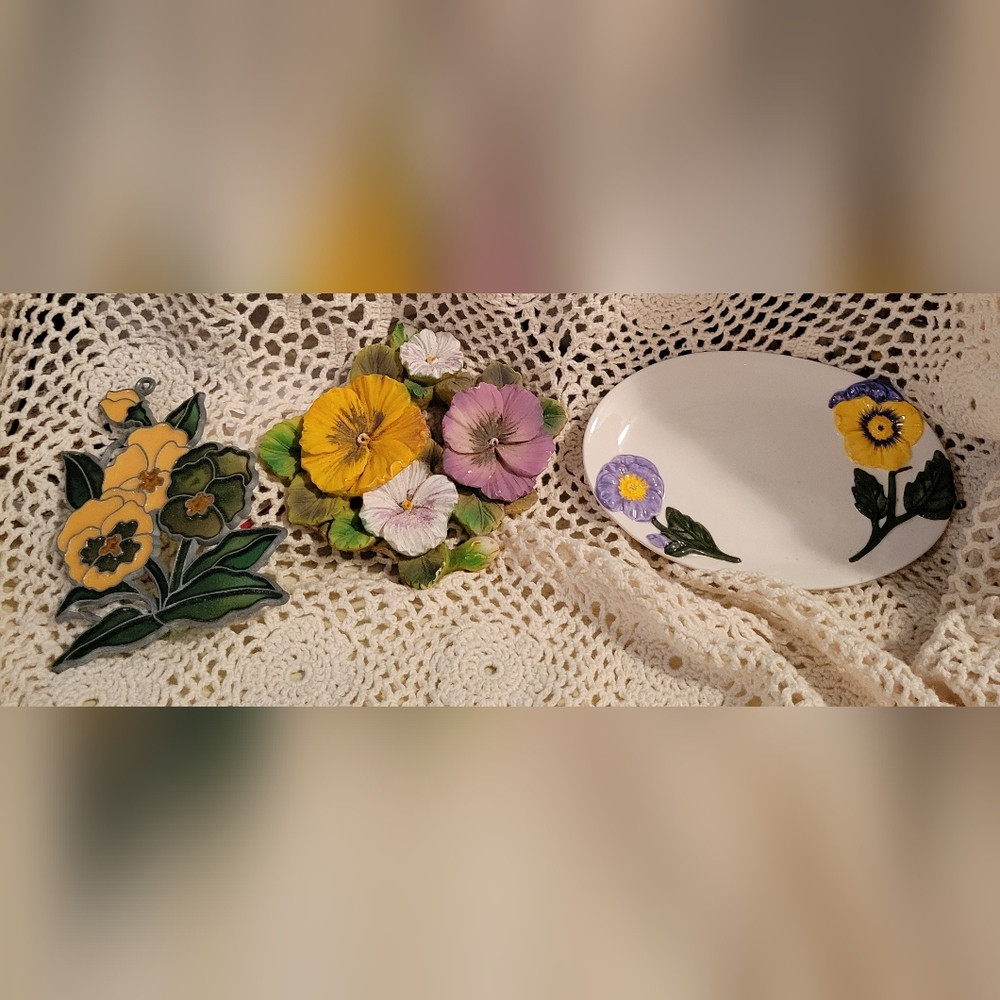 Pansy decor - Picture 1 of 5
